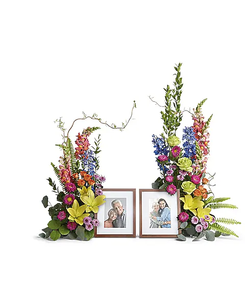 Loving Farewell Photo Tribute Bouquet